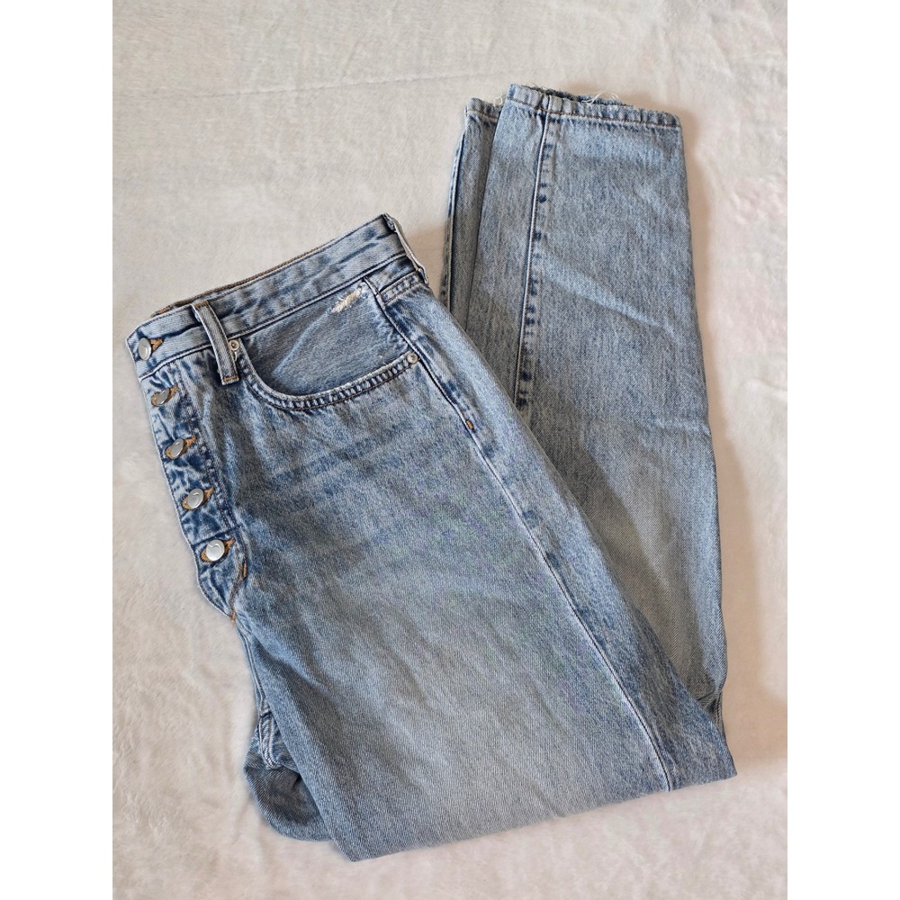 WeWoreWhat x Joes Jeans The Danielle High Rise Vintage Straight Light Wash 30
